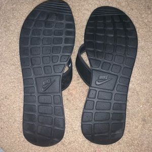 Nike Shoes - black nike flip flops Nike Shoes - black nike flip flops